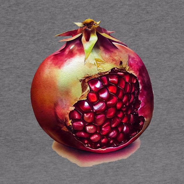 Pomegranate Seeds Shining like Jewels by fistikci